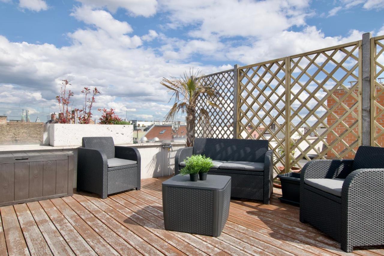 Penthouse Apartment By Hi5 -At The Top Of Boedapest Buitenkant foto